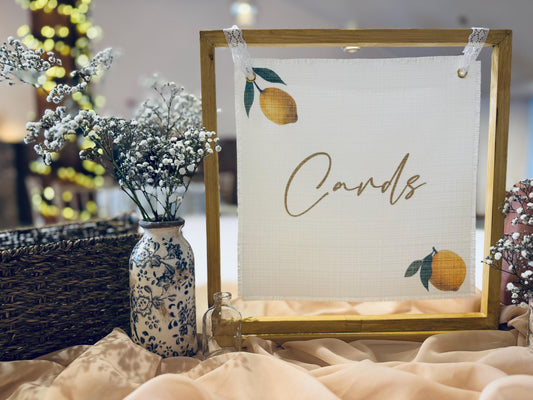 Amalfi Cards Sign