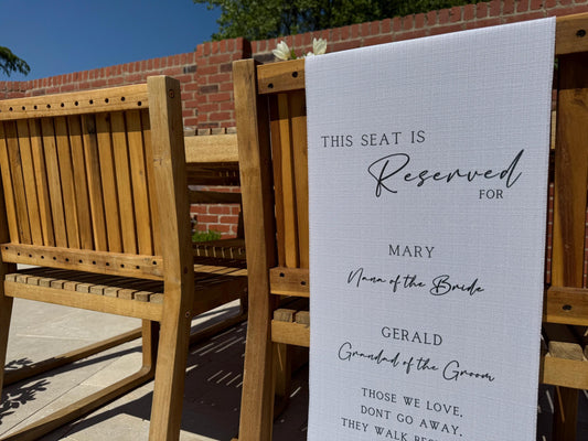 In Loving Memory Sign