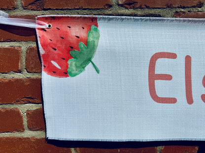 Birthday Banner - Strawberries