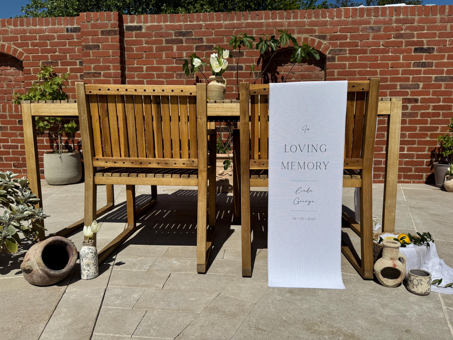 In Loving Memory Memorial Sign