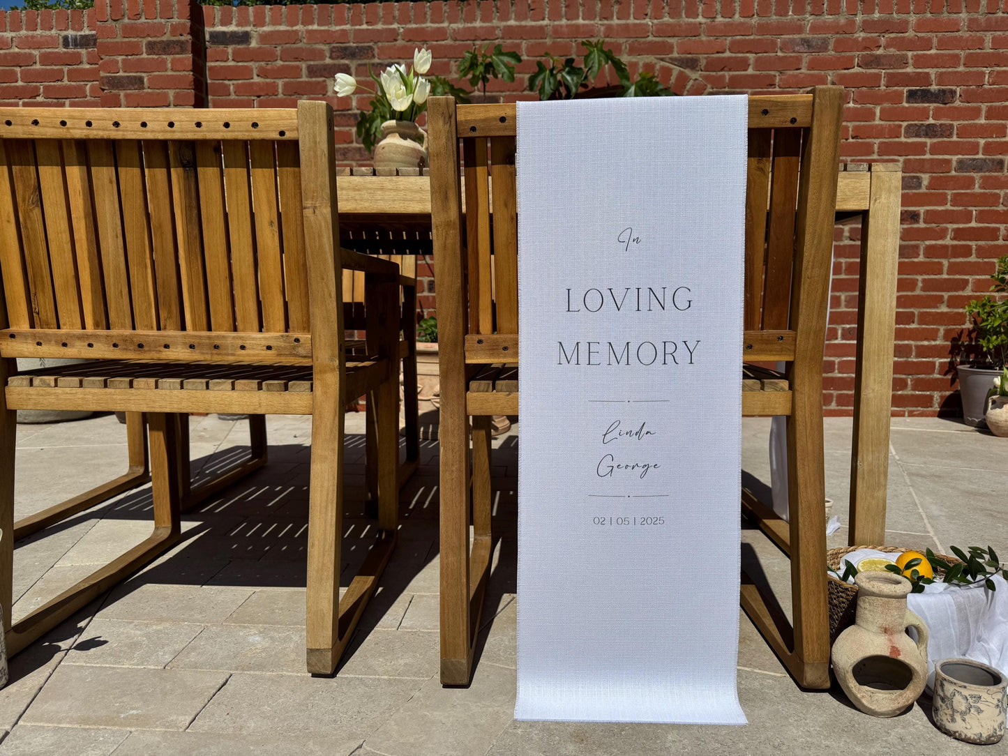 In Loving Memory Memorial Sign