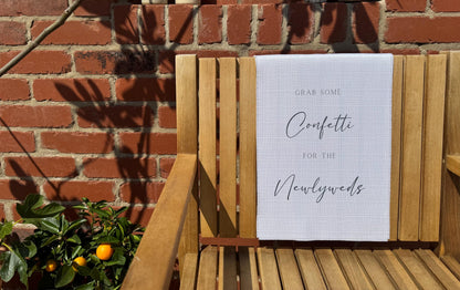 Confetti Sign