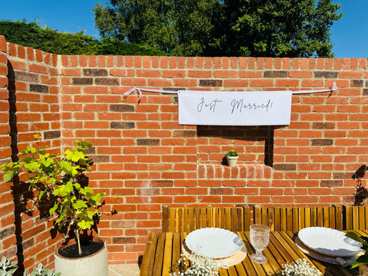 Just Married Sign