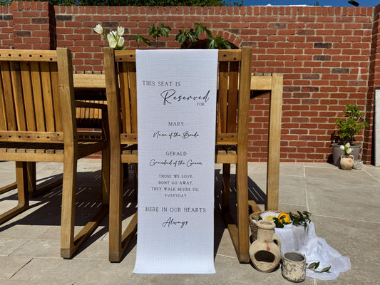 In Loving Memory Sign