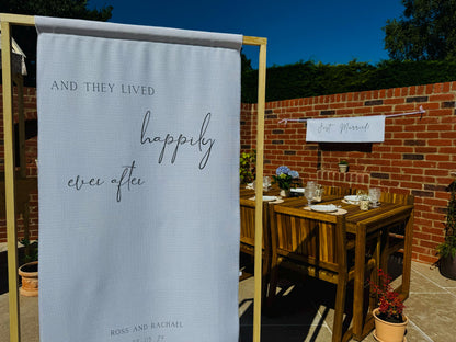 Just Married Sign