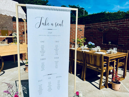 Take a Seat Table Plan