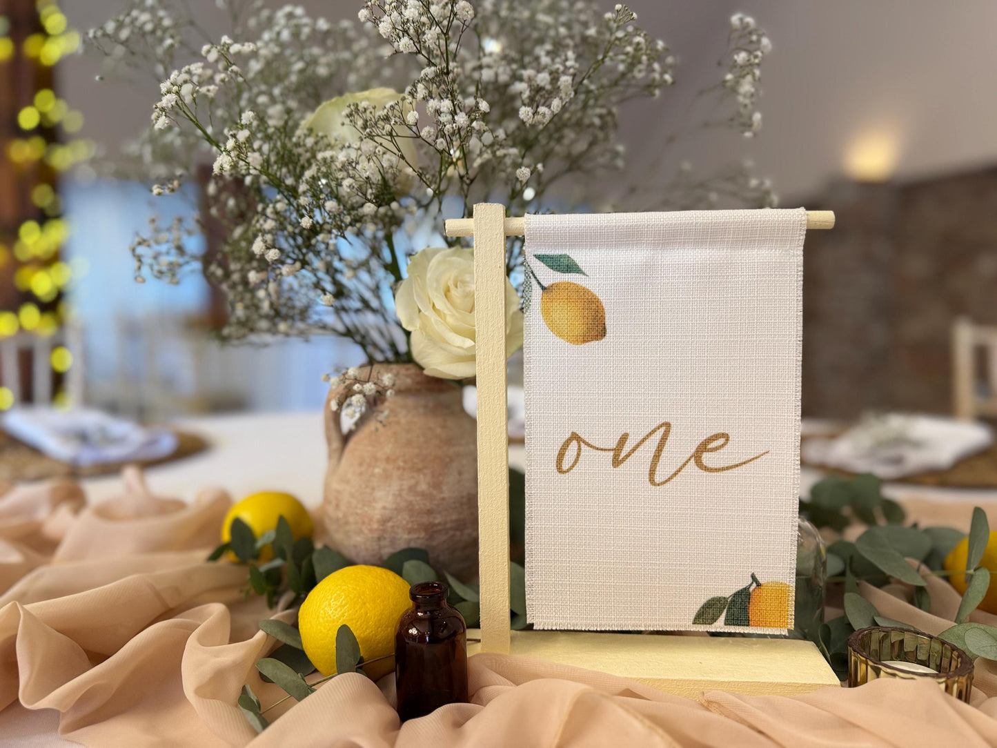 Amalfi Table Numbers