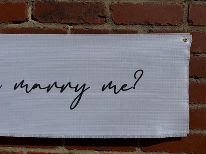 Will You Marry Me Sign