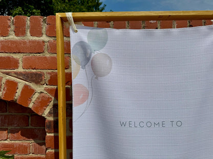 Baby Shower Sign - Balloons