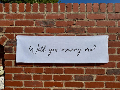 Will You Marry Me Sign