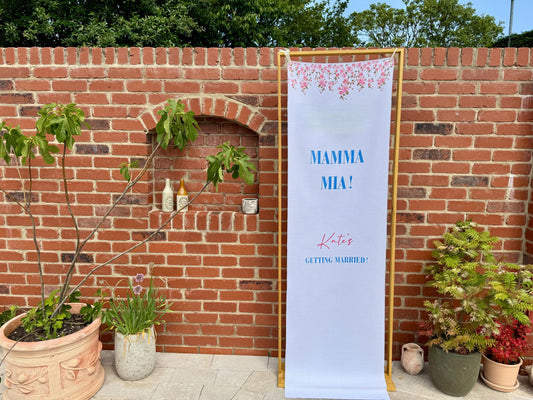 Mamma Mia Hen Party Sign