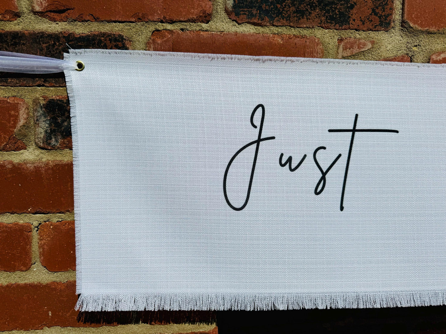 Just Married Sign