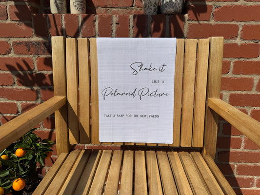 Polaroid Guestbook Sign