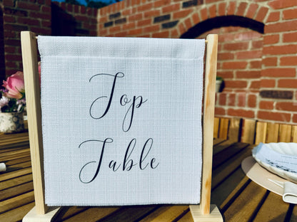 Table Numbers
