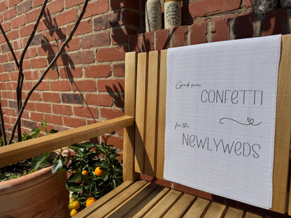 Confetti Sign