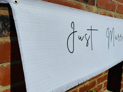 Just Married Sign